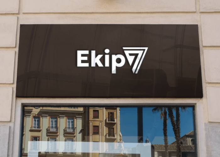 AI Designer-Shop front 3d logo billboard mockup